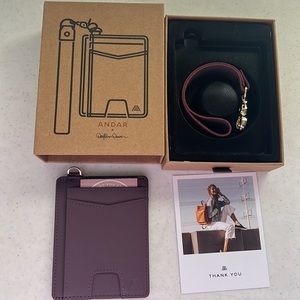 Andar Denner Wallet - Color Plum